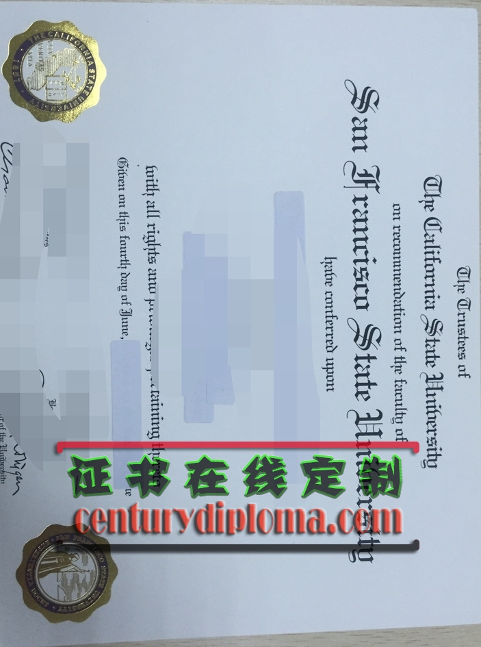 代办加州州立大学旧金山州立大学毕业证 | 快速轻松获取学位