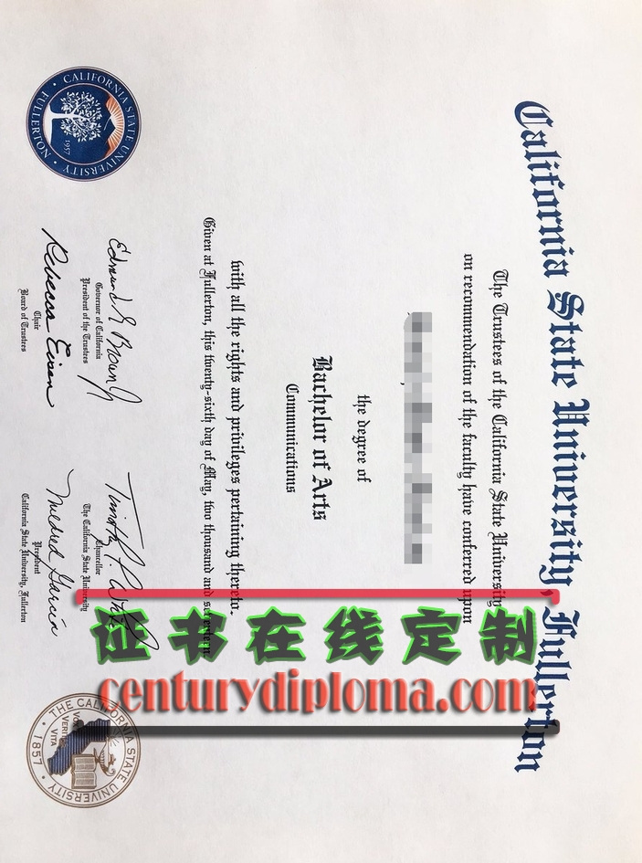 如何制作加州州立大学富勒顿分校文凭学位:详细指南