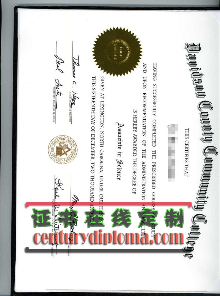 加急办理戴维森县社区学院文凭学位：快速提升你的学历之路